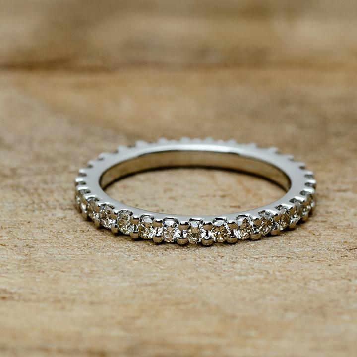 指輪 フルエタニティリング ダイヤモンド 0.65ct〜0.8ct ハード