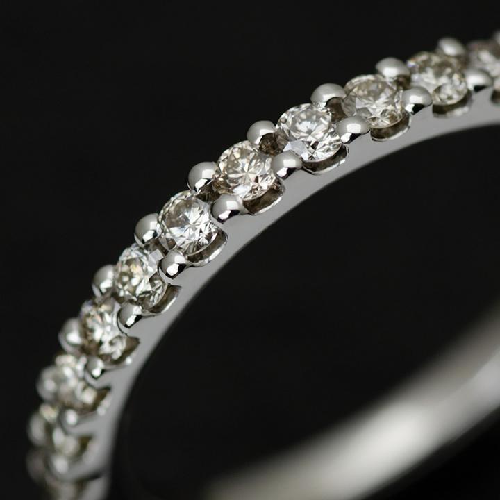 指輪 フルエタニティリング ダイヤモンド 0.65ct〜0.8ct ハード