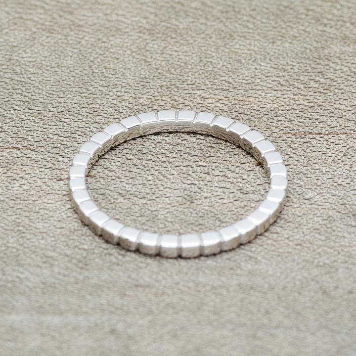 指輪 コーディネートリング ブロック PT950・K18選択可 ハードプラチナ