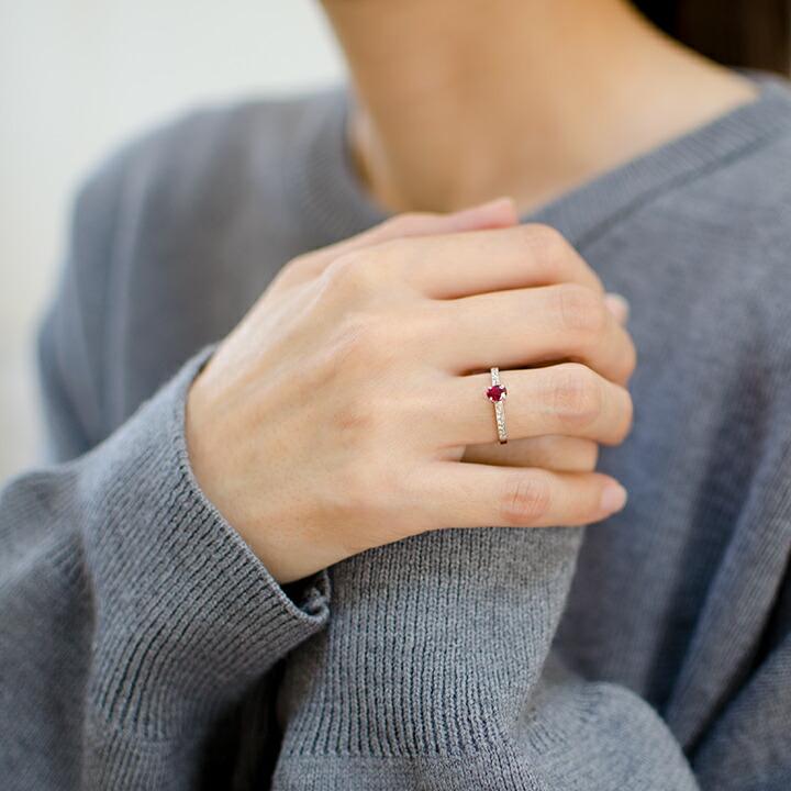 クーポン リング アクアマリン ダイヤモンド 「fiorito」 ゴールド K18