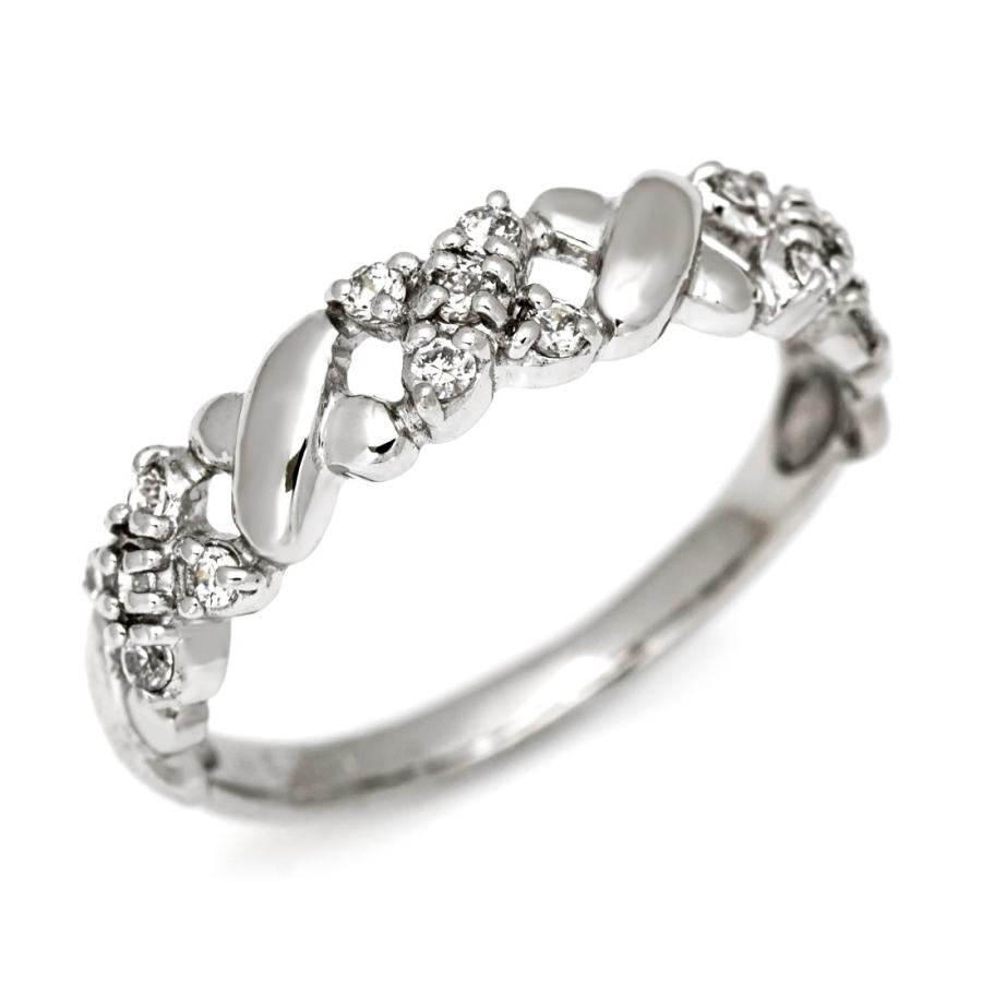 SV925 キュービック フラワー 指輪 リング アクセサリー : umu - 通販