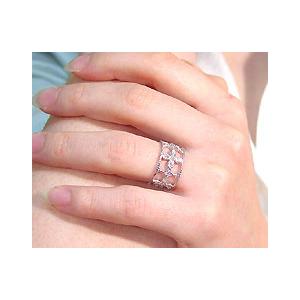 SV925 キュービック フラワー 指輪 リング アクセサリー : umu - 通販