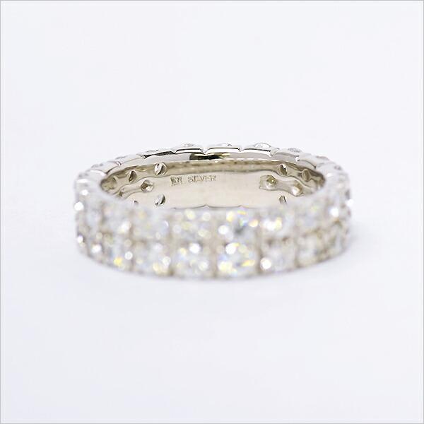 指輪 フルエタニティリング キュービックジルコニア シルバー925