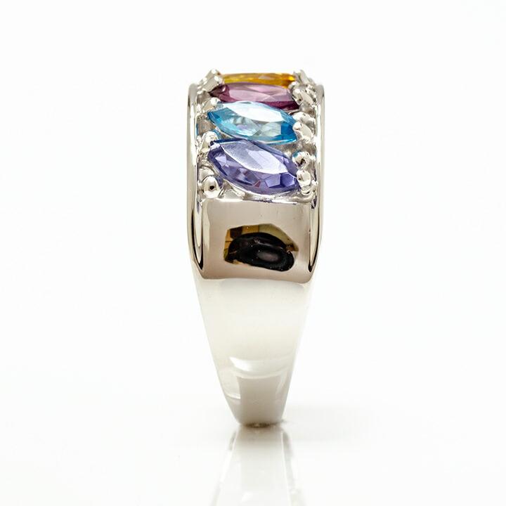 リング 指輪 アミュレット キュービックジルコニア シルバー925