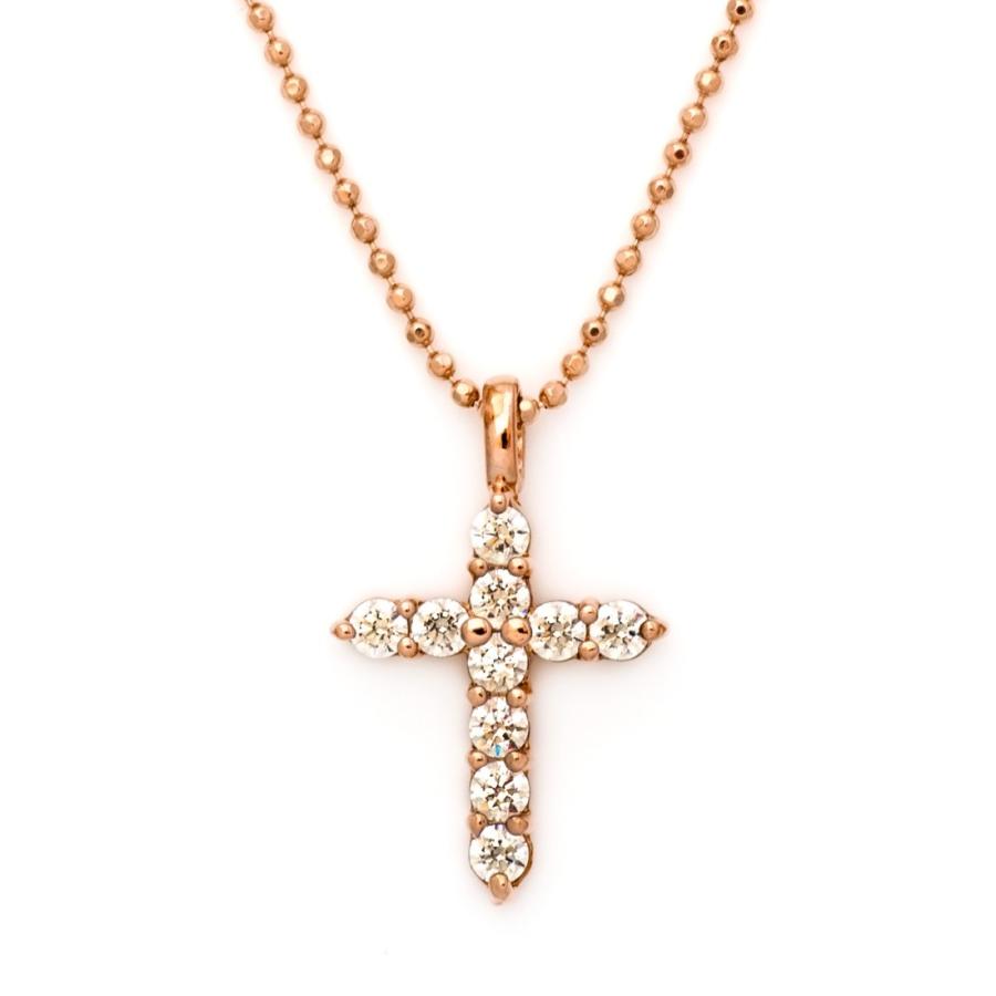SV925 キュービック クロス ネックレス ペンダント アクセサリー