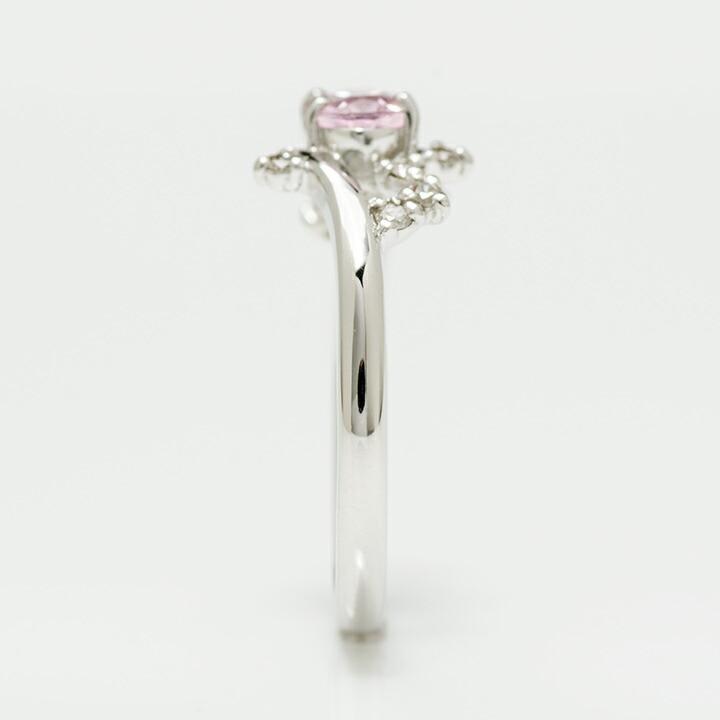 指輪 リング モルガナイト キュービックジルコニア シルバー925