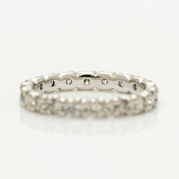 指輪 フルエタニティリング ダイヤモンド 0.8ct シルバー925