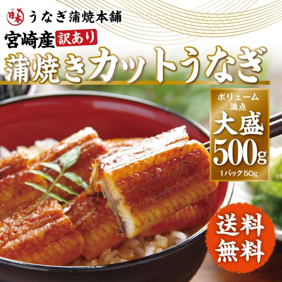 カットうなぎ 宮崎県産 500g Ncmi 500 訳あり 1食約50g入り タレ 山椒付き 国産 鰻 蒲焼 丑の日 ギフト 送料無料 日本うなぎ蒲焼本舗 515incm 500 おいしい通販ショップ 通販 Yahoo ショッピング