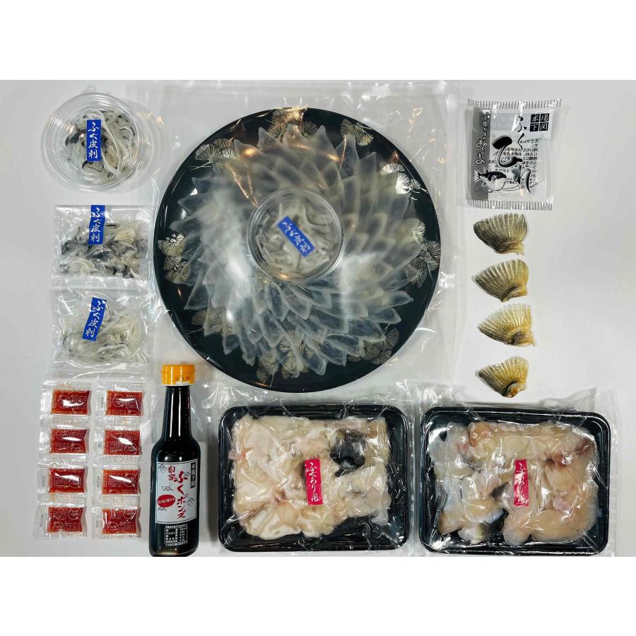 【選とらふぐ刺身＆鍋 お得セット4人前】 ☆ レビュー投稿で河豚ヒレ￥600相当プレゼント中!!　ふぐ　鍋　ひれ酒　 プレゼント　お歳暮　お中元　お取り寄せ　 |  | 07