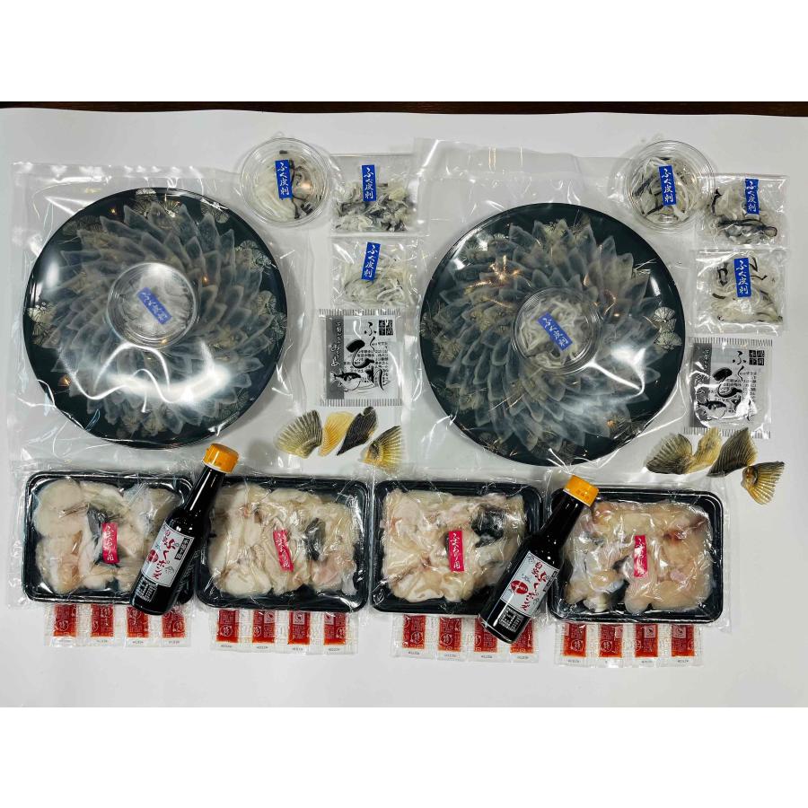 【特選とらふぐ刺身＆鍋 お得セット8人前 】 ☆ レビュー投稿で河豚ヒレ￥600相当プレゼント中!!　鍋　ひれ酒　 プレゼント　お歳暮　お中元　お取り寄せ　 |  | 07