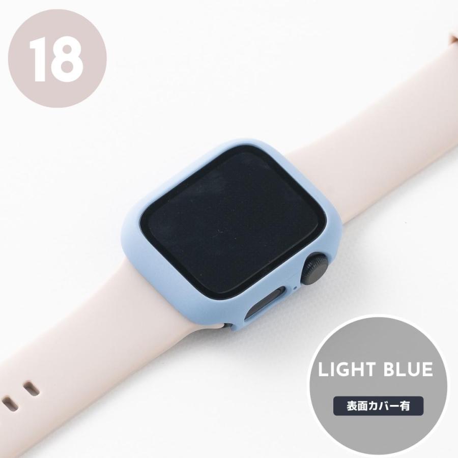 アップルウォッチ カバー ケース apple watch ガラス付き 強化ガラス