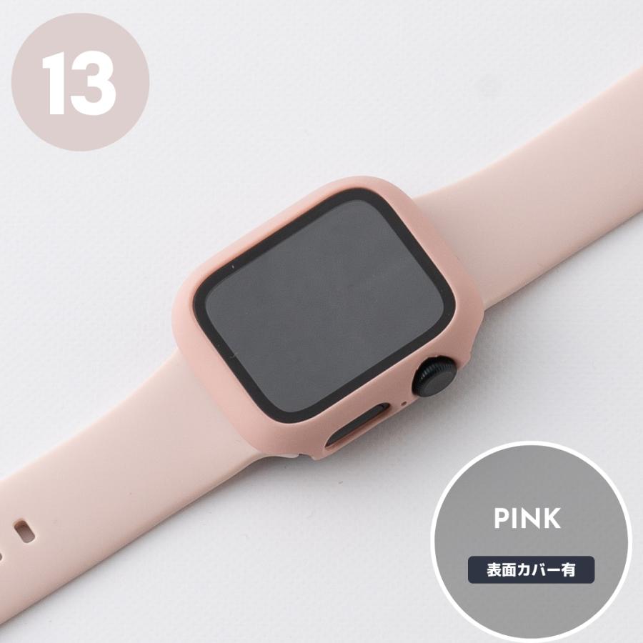 アップルウォッチ カバー ケース apple watch ガラス付き 強化ガラス 