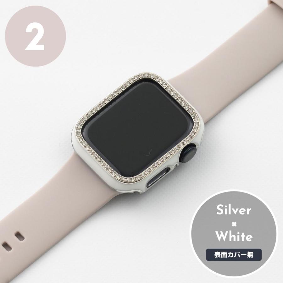 Spo⭐︎Apple Watchキラキシルバーカバーアップルウォッチケースカスタム-