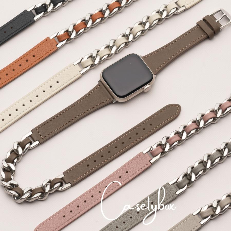 アップルウォッチ バンド apple watch チェーン ステンレス SE アップルウォッチ バンド apple watch チェーン ステンレス SE