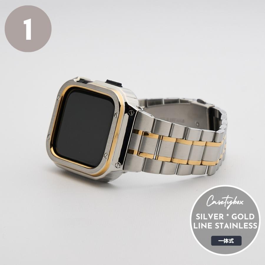 アップルウォッチ バンド メンズ apple watch ステンレス ブランド