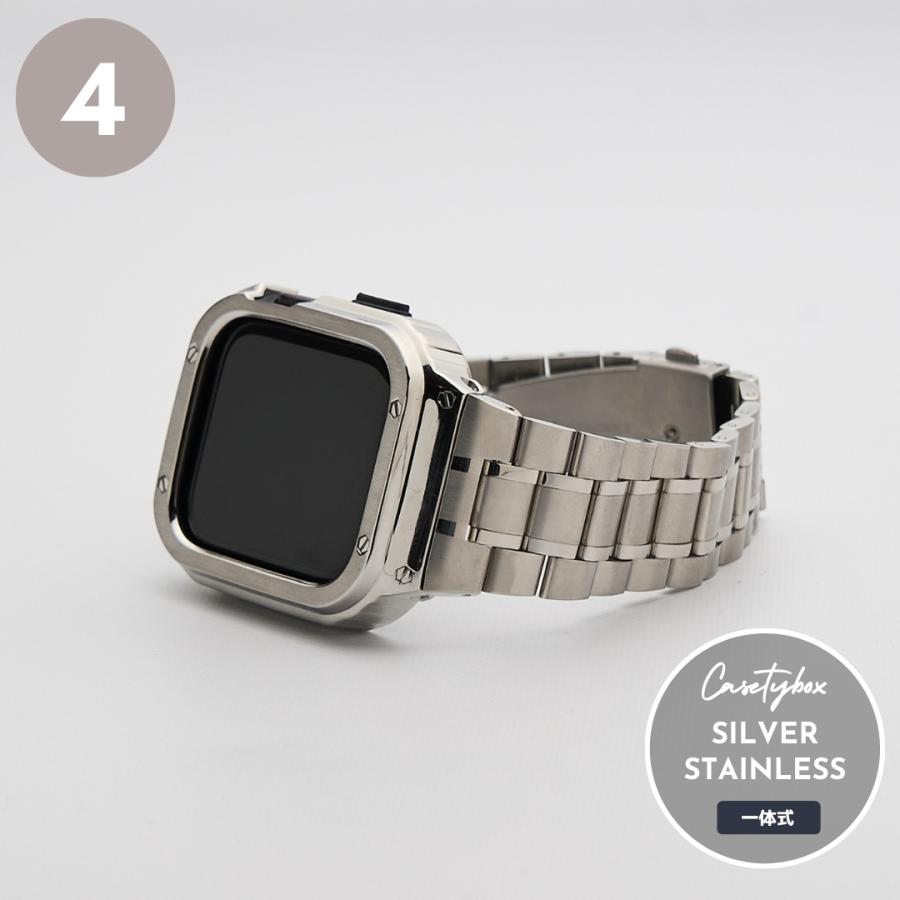 アップルウォッチ バンド メンズ apple watch ステンレス ブランド