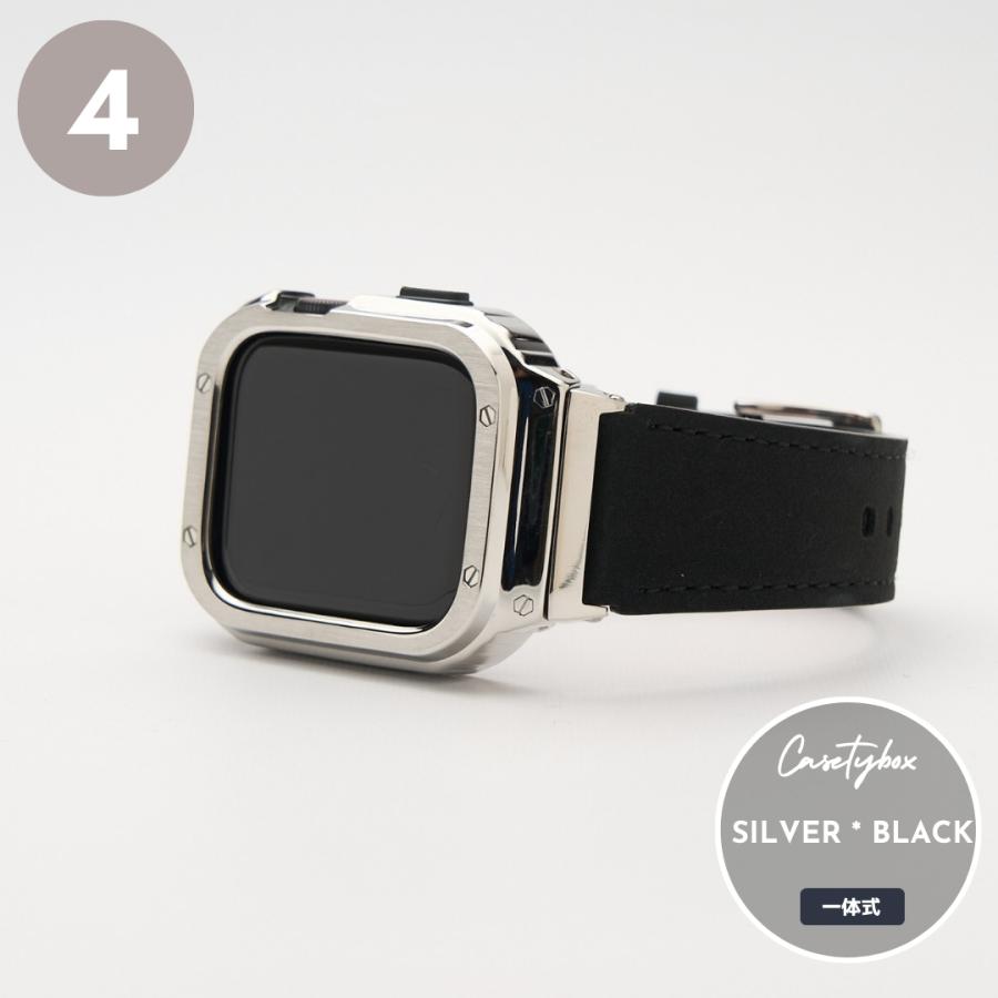 アップルウォッチ バンド メンズ apple watch 一体式ベルト 一体型