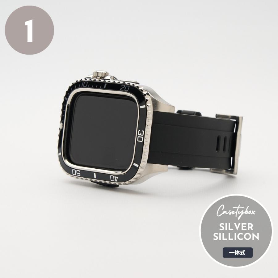 服/ファッション Apple Watch series8 アップルウォッチ バンド メンズ apple watch シリコン おしゃれ