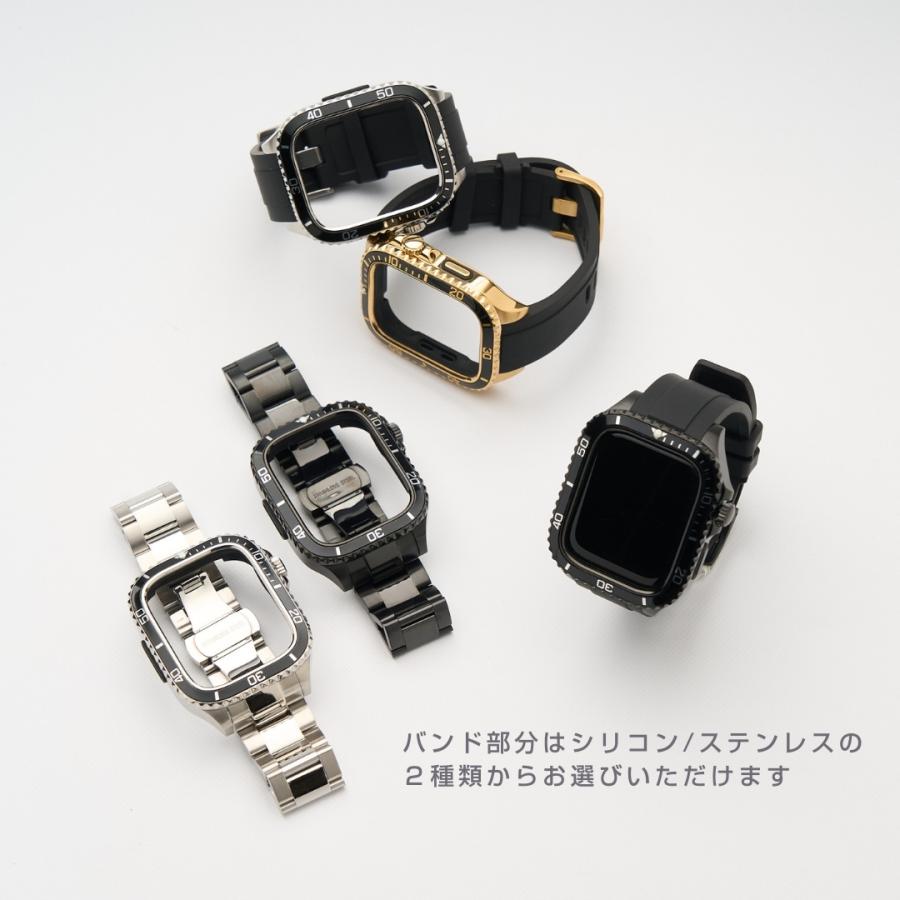 アップルウォッチ バンド メンズ apple watch シリコン おしゃれ 