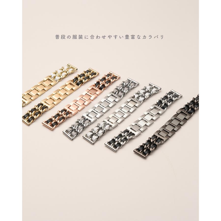 ベルト幅 18mm 20mm】 スマートウォッチ ベルト 交換バンド ステンレス