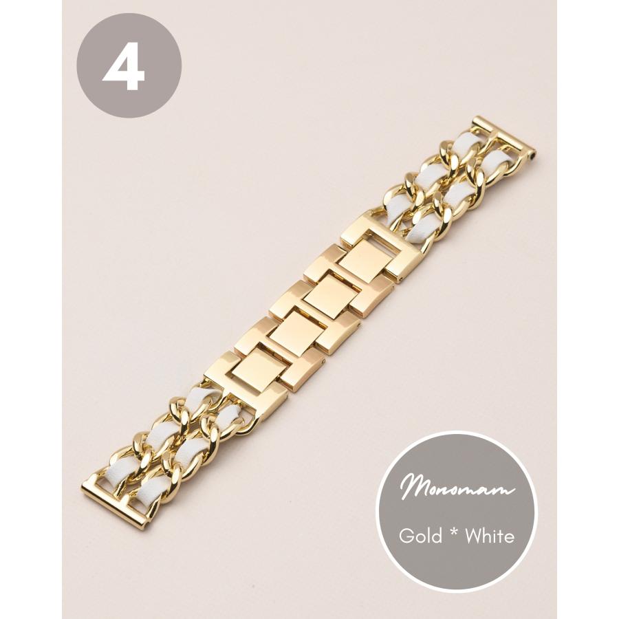 時計 ベルト チェーン ベルト幅 18mm 20mm】 スマートウォッチ ベルト 交換バンド ステンレス