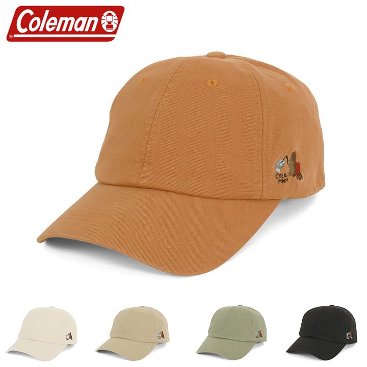 Coleman（コールマン） クマ刺しゅうツイルキャップ メンズ レディース