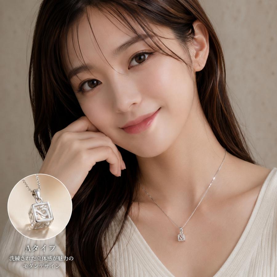 ・極美品・バカラ サイコロ ブレスレット ネックレス セット ネックレス 2 小サイコロ ダイス ラブキューブ ネックレス レディース シルバー925
