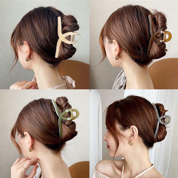 【おまとめ】ヘアクリップ2点 バンスクリップ 2点セット ヘアクリップ レディース ヘアアクセサリー