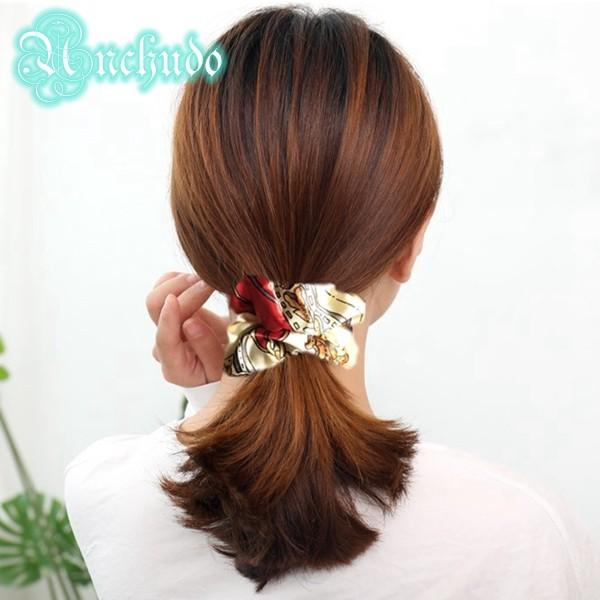 スカーフ柄 シュシュ ヘアゴム ヘアアクセサリー ヘアゴム 髪飾り かわいい 髪留め ポイント 消化 Ucd 雲柱堂ヤフー店 通販 Yahoo ショッピング