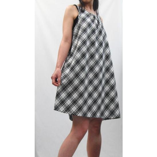 型紙 シンプル フレアーワンピース 裏なし 大人婦人 Paop007 アンクローズ 布屋 通販 Yahoo ショッピング