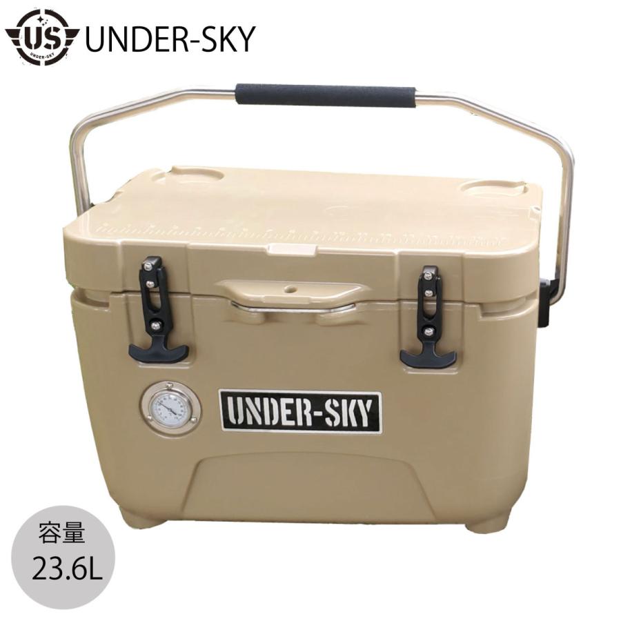 クーラーボックス 保冷力最強 キャンプクーラー ハードクーラー 送料無料 バーベキュー ｆｒｅｅｚｅｃｏｏｌｅｒｂｏｘ 25ｑｔ Cooler25 Under Sky 通販 Yahoo ショッピング
