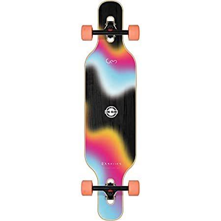 Long Island Longboards Geo Flex1 Fiberflex Longboard Complete Skateboard - 【並行輸入品】 デッキ、パーツ