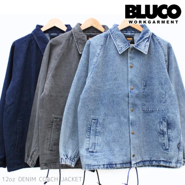 BLUCO ブルコ 12ozデニムコーチジャケット 151-31-026 デニム 