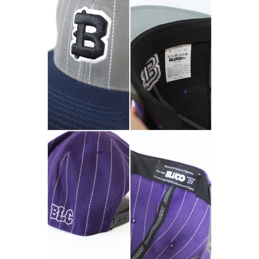 BLUCO（ブルコ） 6パネルキャップ 155-61-034 メンズ 帽子 6-PANEL CAP