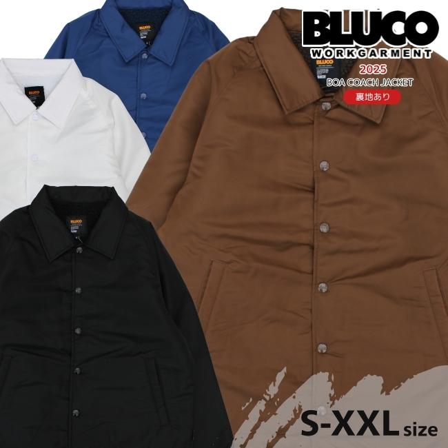 BLUCO（ブルコ） ボアコーチジャケット メンズ アウター ナイロン