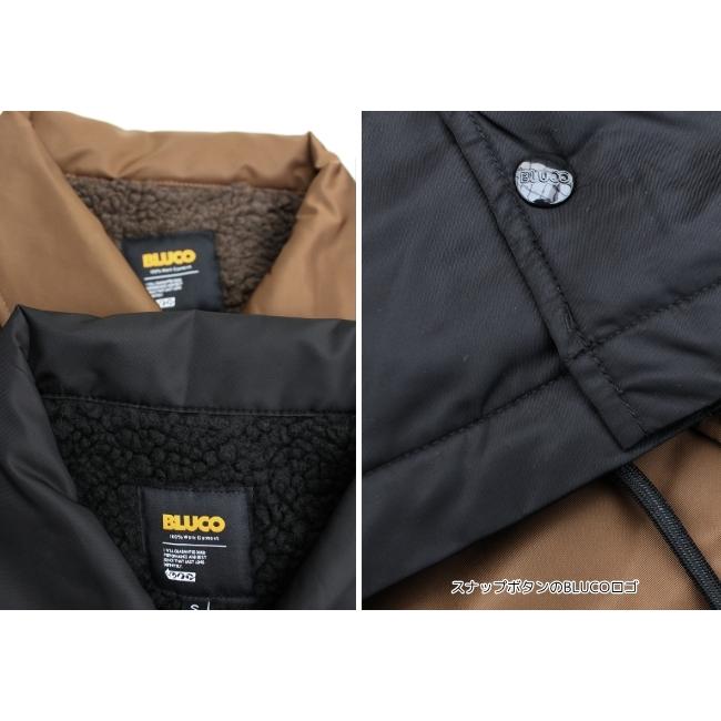 BLUCO（ブルコ） ボアコーチジャケット メンズ アウター ナイロン