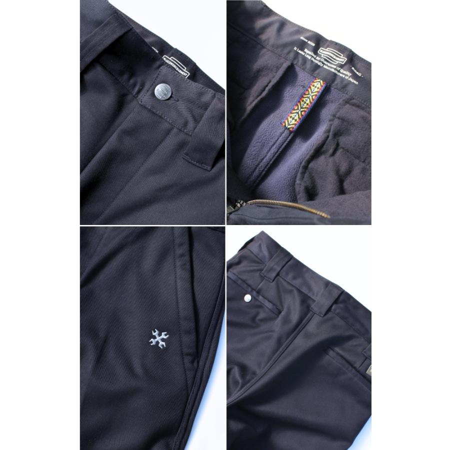 BLUCO ブラック ワークウォームパンツ XL BLUCO（ブルコ） STRETCH WARM WORK PANTS ワークパンツ 防寒 157-41