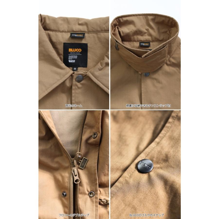 BLUCO（ブルコ） コーチジャケット CORDURA リップストップ 161-31-054