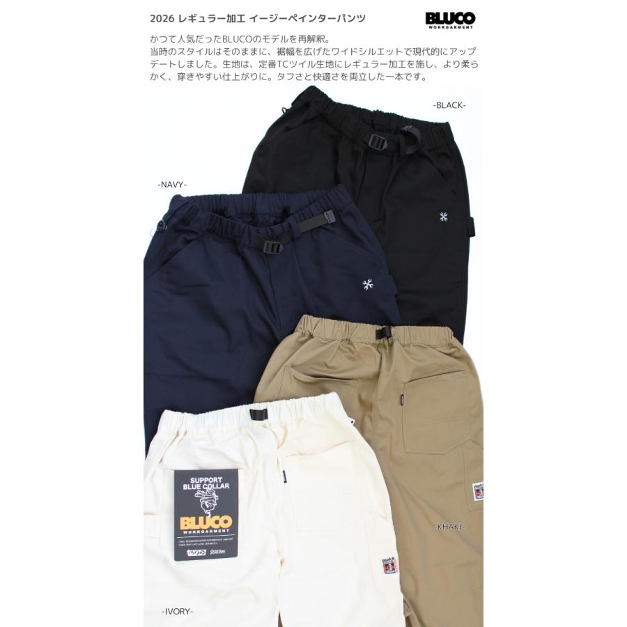 BLUCO（ブルコ） イージーペインターパンツ レギュラー加工 161-41-052