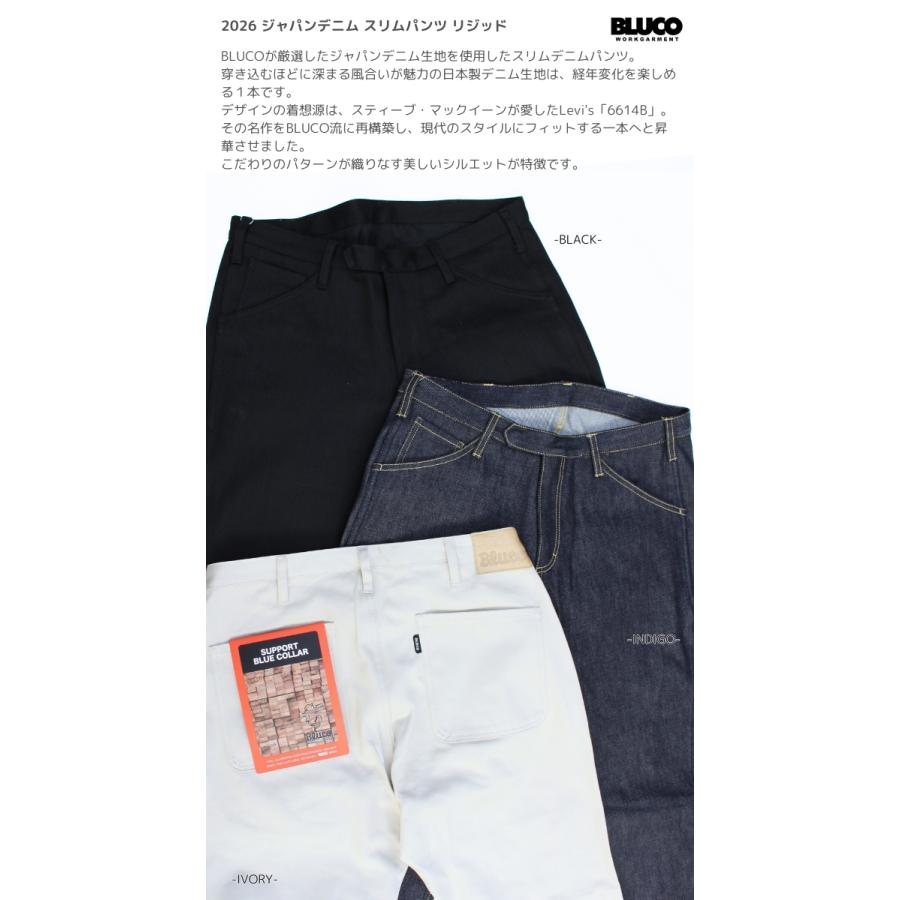 BLUCO（ブルコ） スリムデニムパンツ ジャパンデニム メンズ 161-42