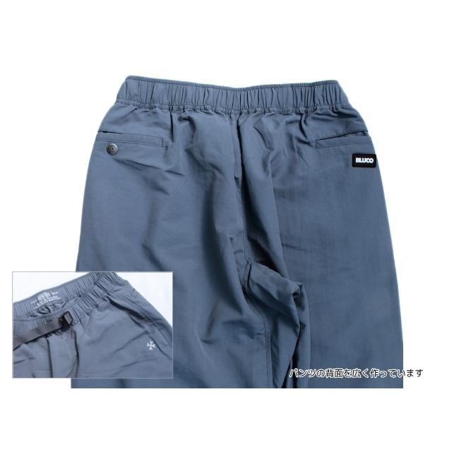 BLUCO ブルコ ナイロンタッサーイージーワイドパンツ 165-41-059 イージーパンツ ナイロンパンツ 夏パンツ メンズ  送料無料 | BLUCO | 06