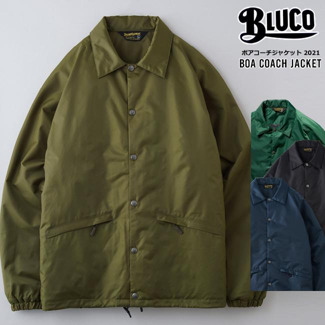 新作 Bluco ブルコ ボアコーチジャケット メンズ 裏ボア 無地 コーチジャケット 送料無料 Bluco Ol041 19 Em Under Throw 通販 Yahoo ショッピング
