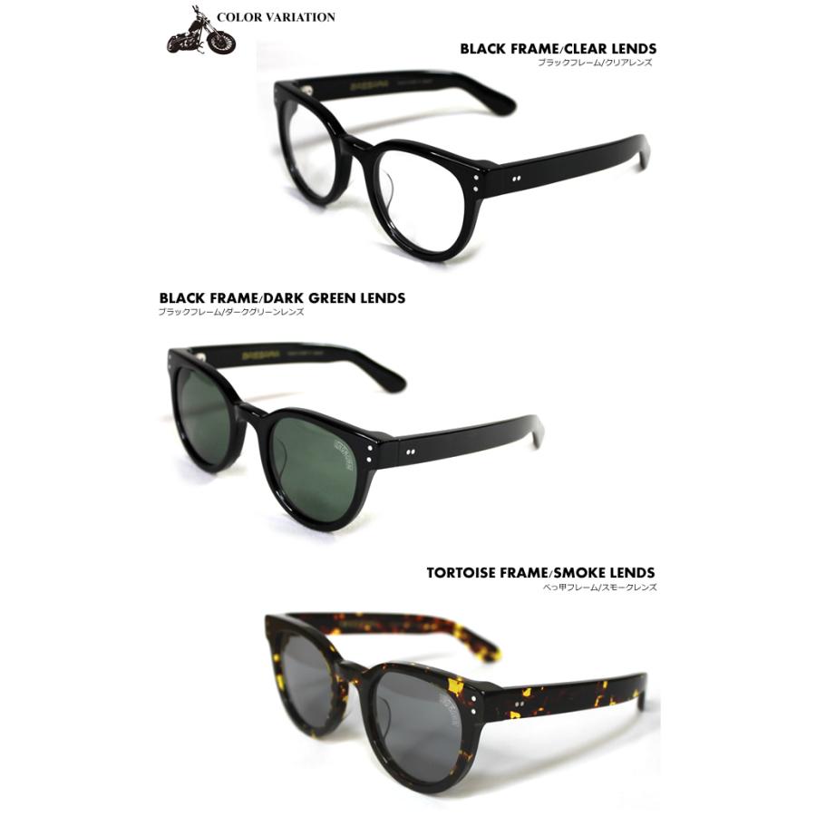 UNCROWD サングラス BASSARA バサラ アンクラウド サングラス 日本製 UVカット バイカーシェード 送料無料 | UNCROWD CYCLETOGS | 01