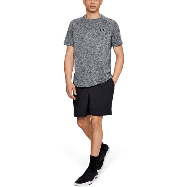 公式 アンダーアーマー UNDER ARMOUR メンズ トレーニング Tシャツ UA テック2.0 ショートスリーブ Tシャツ 半袖 1358553 ブラック | UNDER ARMOUR | 02