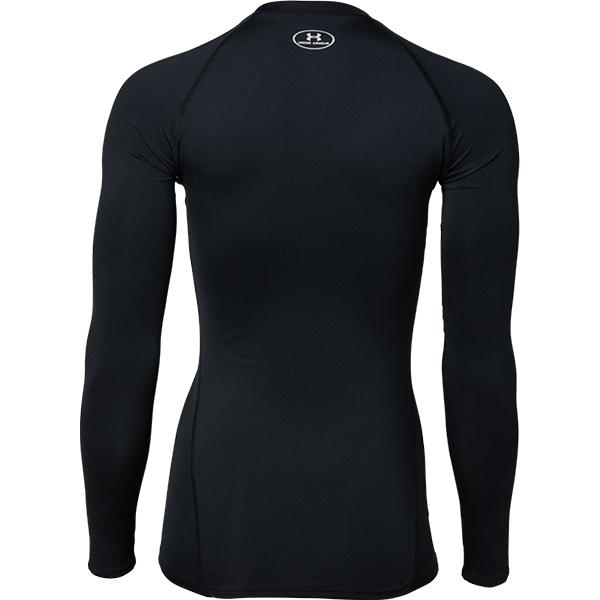 公式 アンダーアーマー UNDER ARMOUR レディース トレーニング ベースレイヤー UA ヒートギア クルー ウィメンズ アンダーシャツ インナー 長袖 1358604 | UNDER ARMOUR | 03