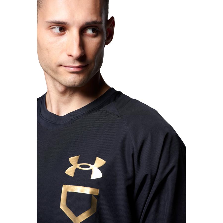 【50OFF】公式 アンダーアーマー UNDER ARMOUR UA UAベースボール Vネック メッシュ ジャケット（ベースボール／MEN