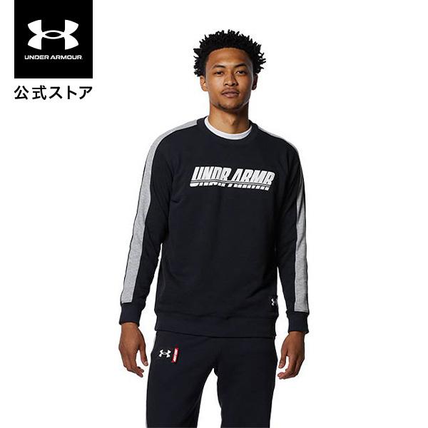 【50OFF】公式 アンダーアーマー UNDER ARMOUR UA UAスウェット ロングスリーブ クルー（バスケットボール／MEN