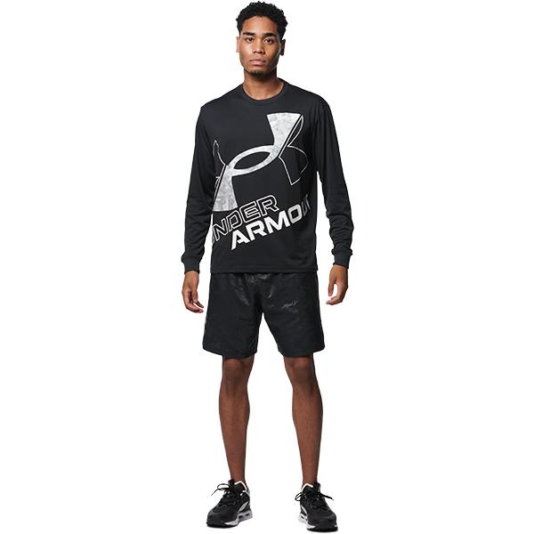 人気の贈り物が セール価格 公式 アンダーアーマー Under Armour Uaテック ロングスリーブ シャツ ビッグロゴ トレーニング メンズ Columbiatools Com