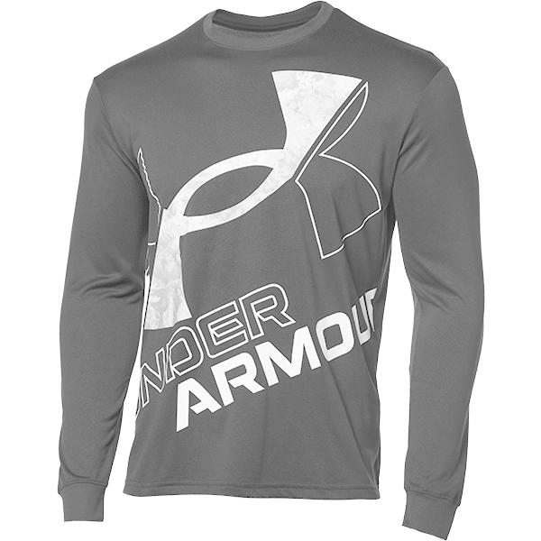 人気の贈り物が セール価格 公式 アンダーアーマー Under Armour Uaテック ロングスリーブ シャツ ビッグロゴ トレーニング メンズ Columbiatools Com