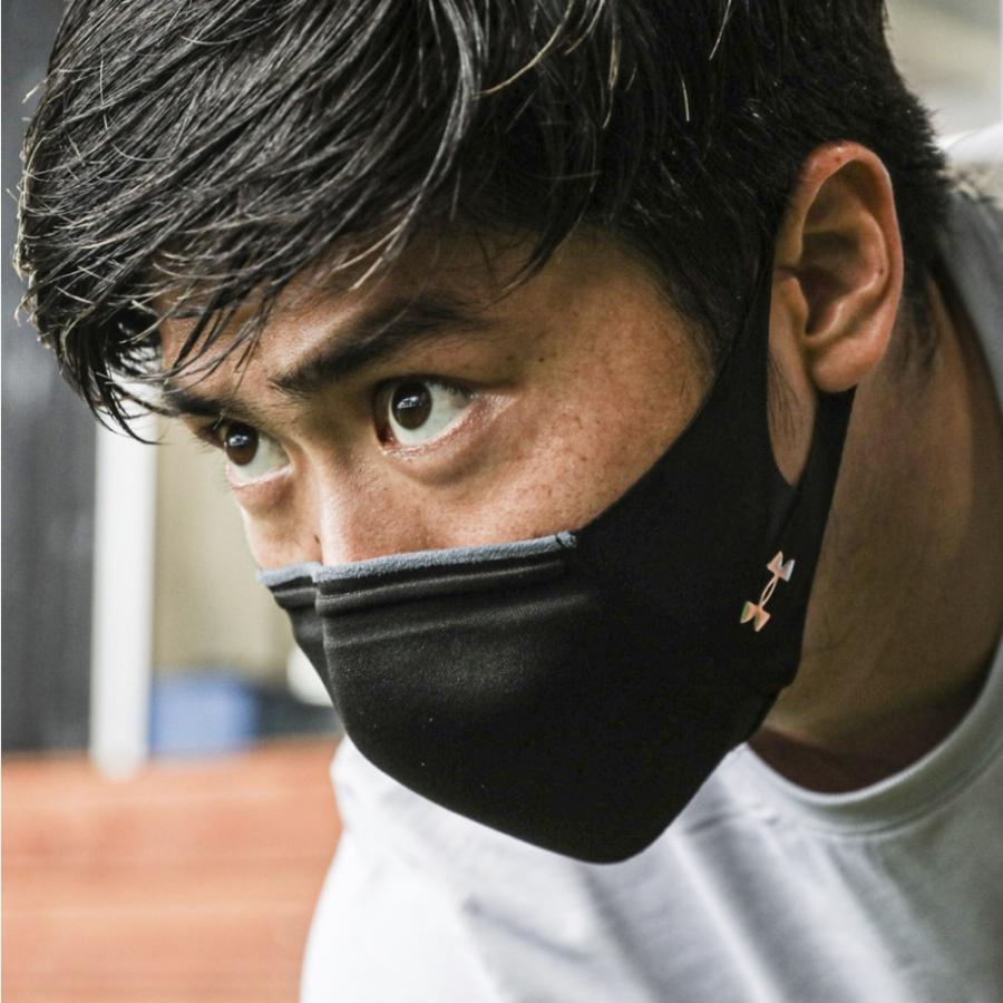 L-XLサイズ黒ブラック UNDER ARMOUR スポーツマスク 12個セット